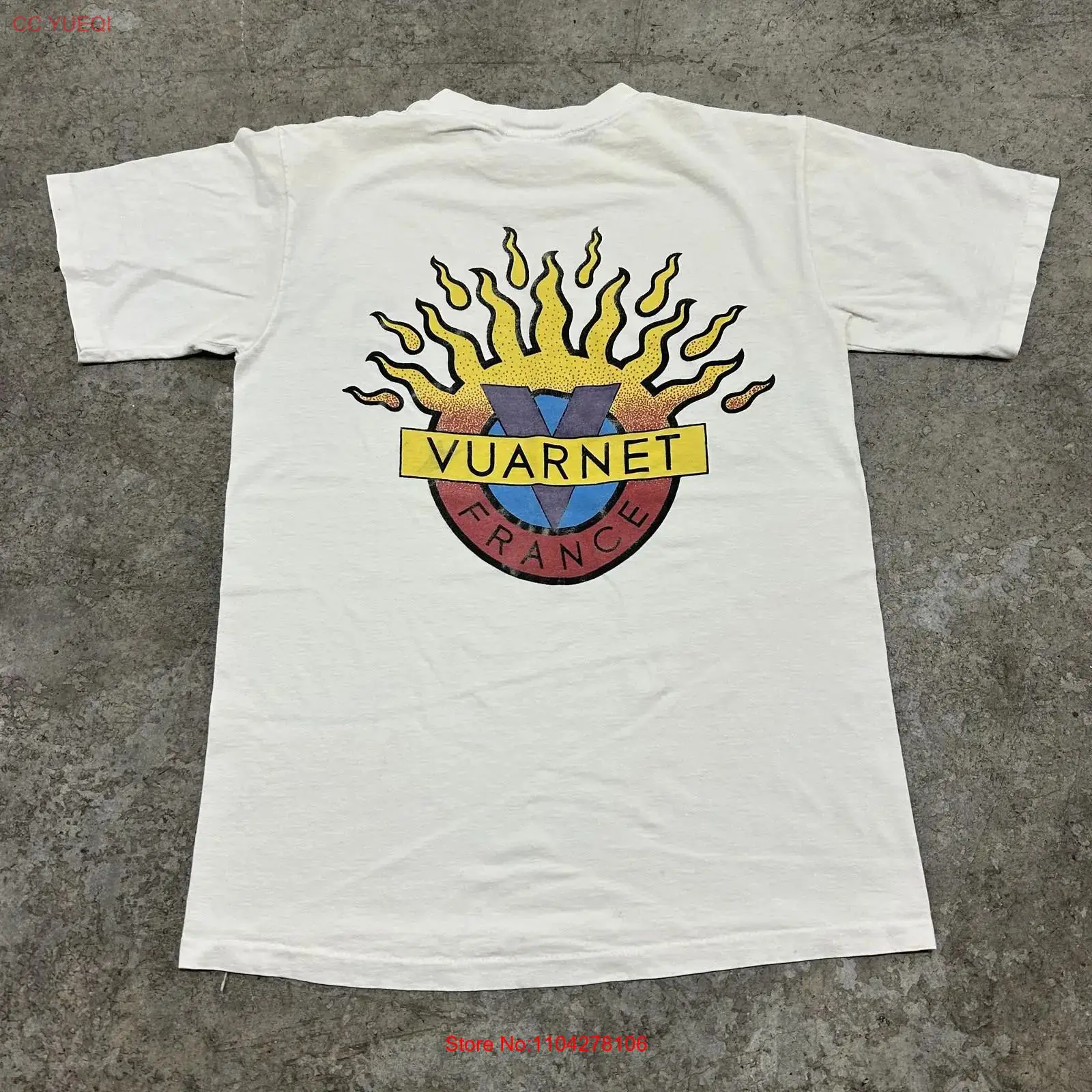 Mens Fashion In The 90S - Vintage VuarneT T Shirt Mens Medium