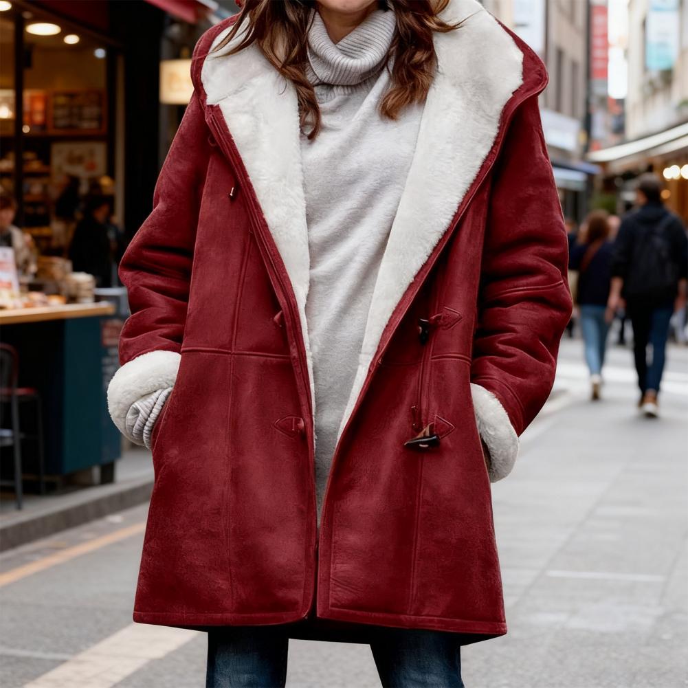 Sherpa Jacket Fleece - Women Coat Comfortable Women Coat Women’s