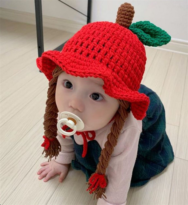 Cute Kids Boy Girl Old Lady Wo - огляд і ціна Beanie Winter Hat