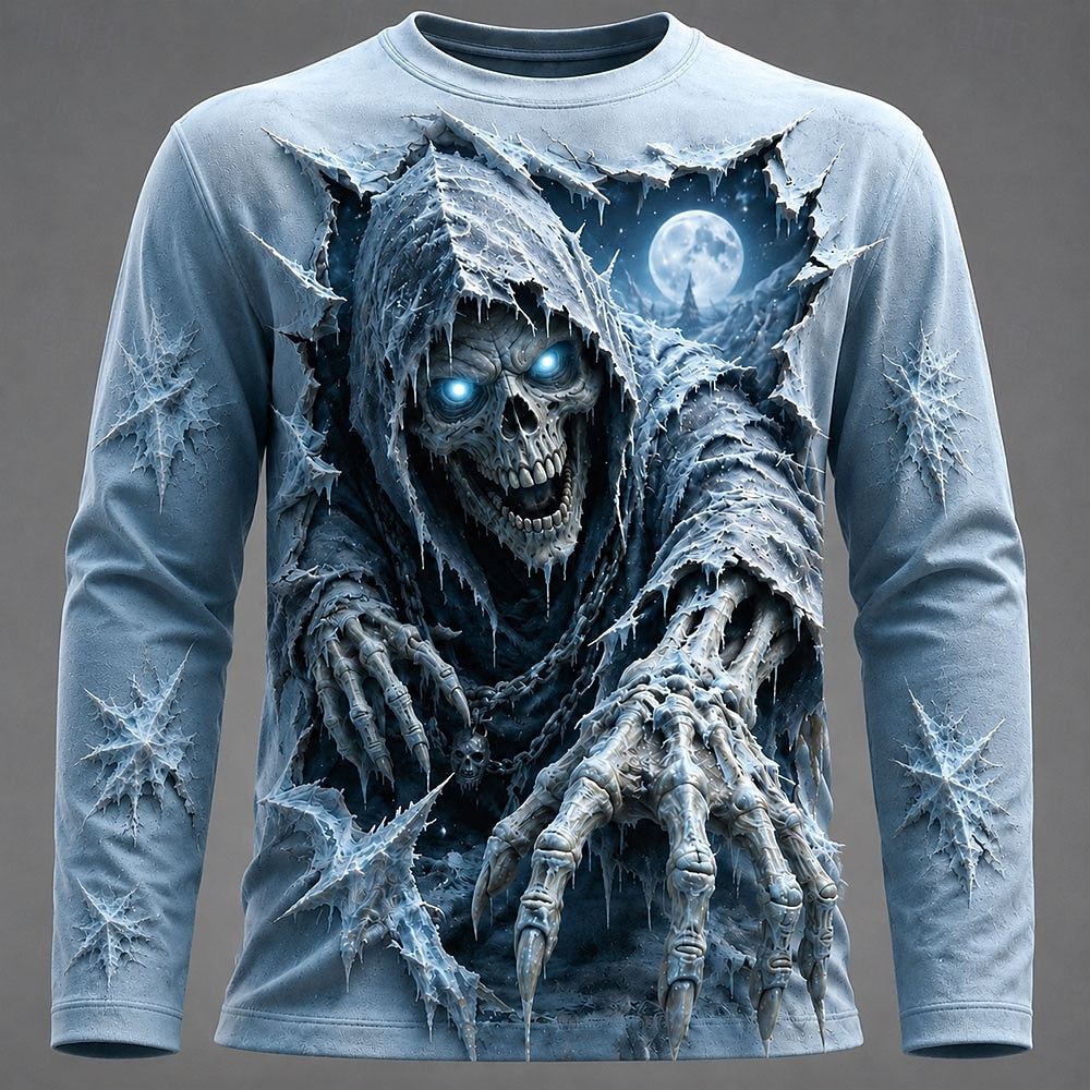 Halloween Men 3D Graphic Print - огляд і ціна Men'S Fashion T Shirts