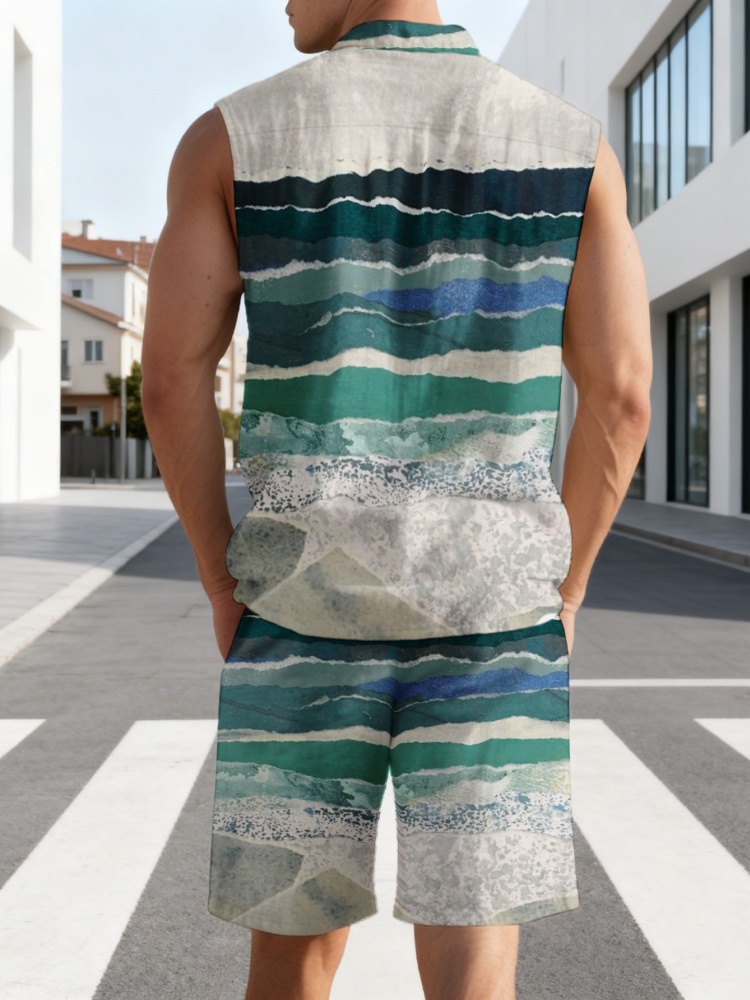 Fashion Summer Men's 2Pcs Set  - огляд і ціна Men'S Fashion Outfits