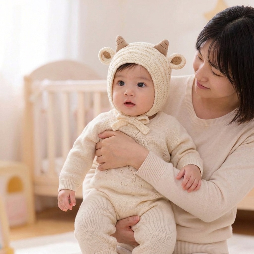 Baby Winter Knitted  Warm Hat  - огляд і ціна Beanie Winter Hat