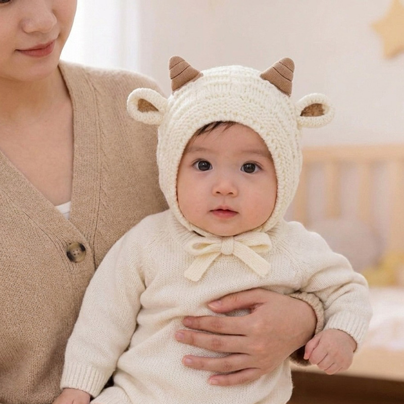 Baby Winter Knitted  Warm Hat  - огляд і ціна Beanie Winter Hat