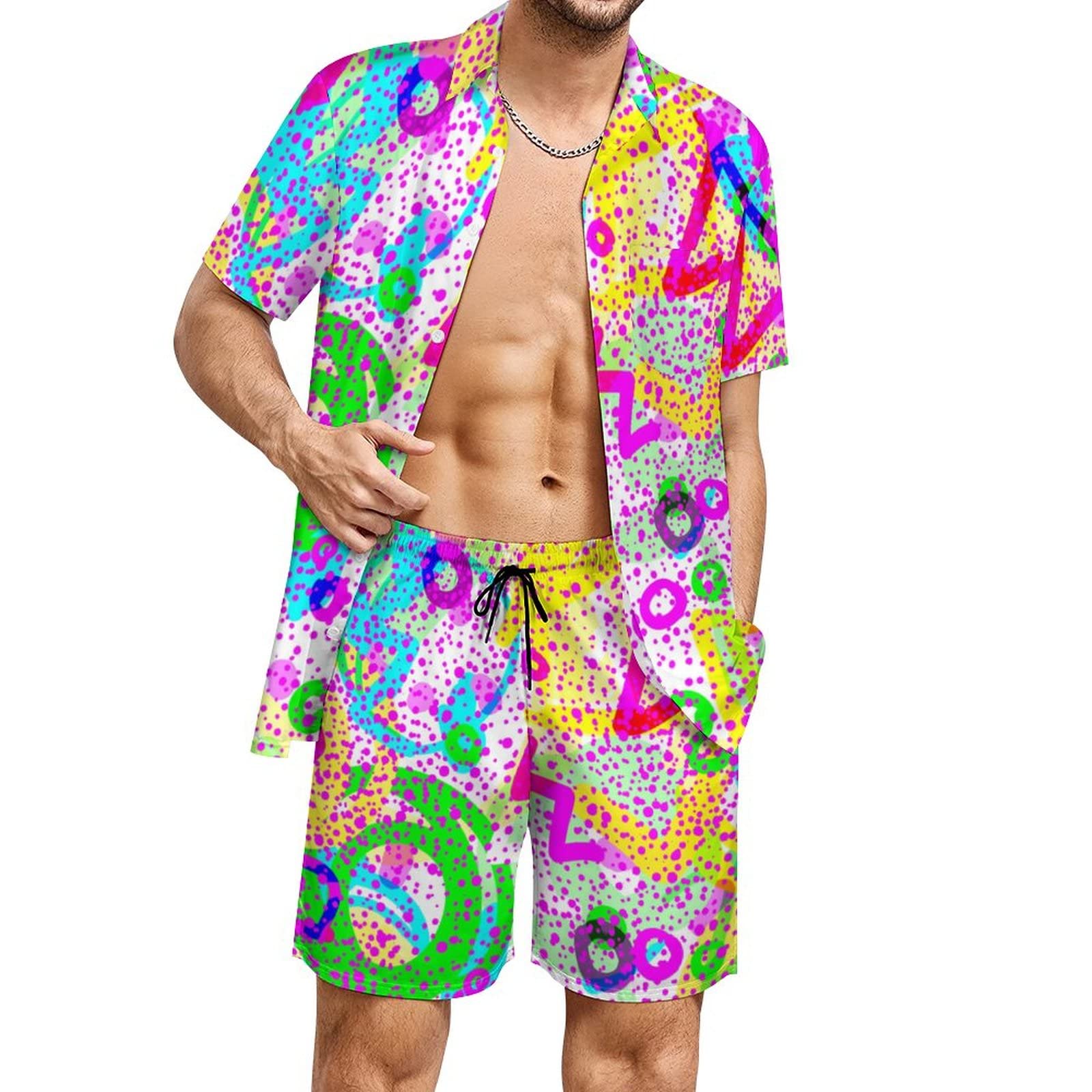 Summer Irregular Geometric 3D  - огляд і ціна Men'S Fashion Outfits