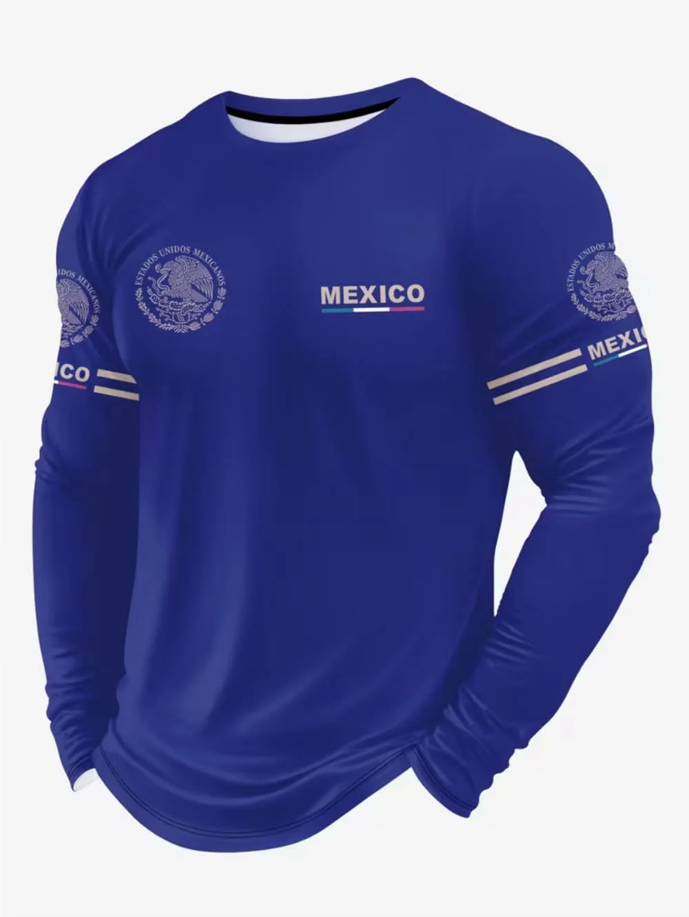 Men's Mexico Eagle Print T‑Shi - огляд і ціна Men'S Fashion T Shirts