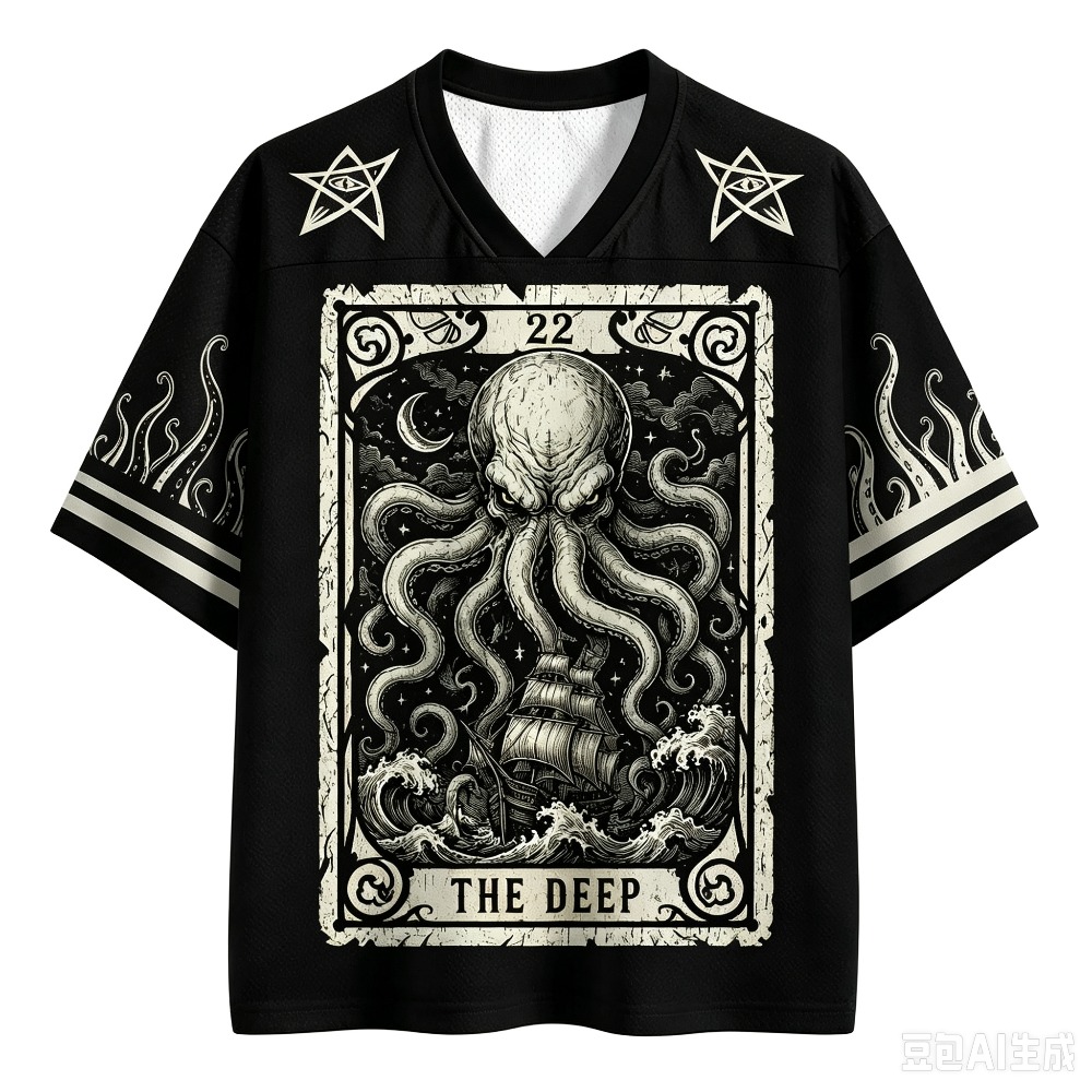2026 Best-selling Fun Octopus  - огляд і ціна Men'S Fashion V Neck T Shirts
