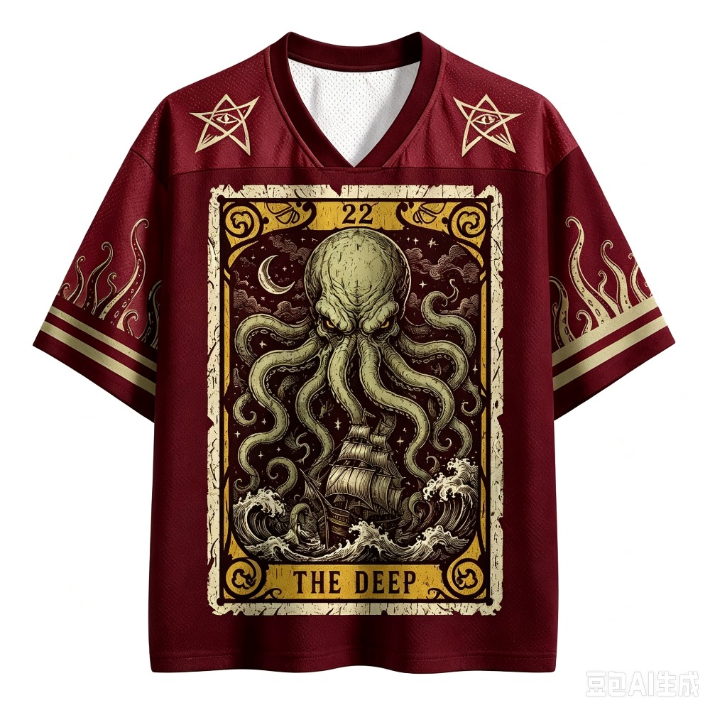 2026 Best-selling Fun Octopus  - огляд і ціна Men'S Fashion V Neck T Shirts