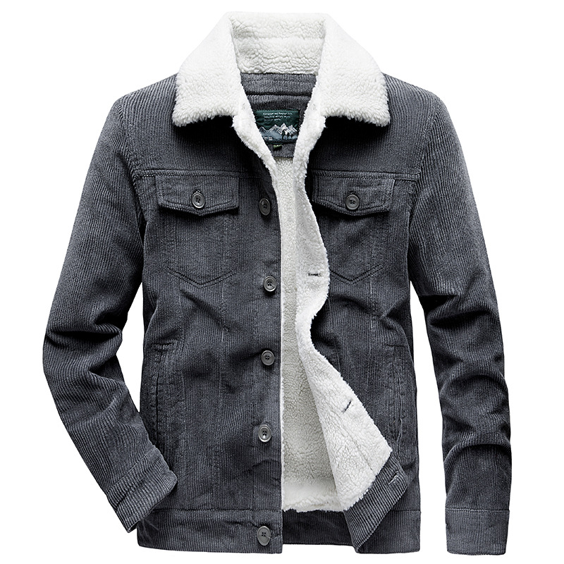 Sherpa Thick Corduroy Cargo Ja - огляд і ціна Sherpa Jacket Fleece