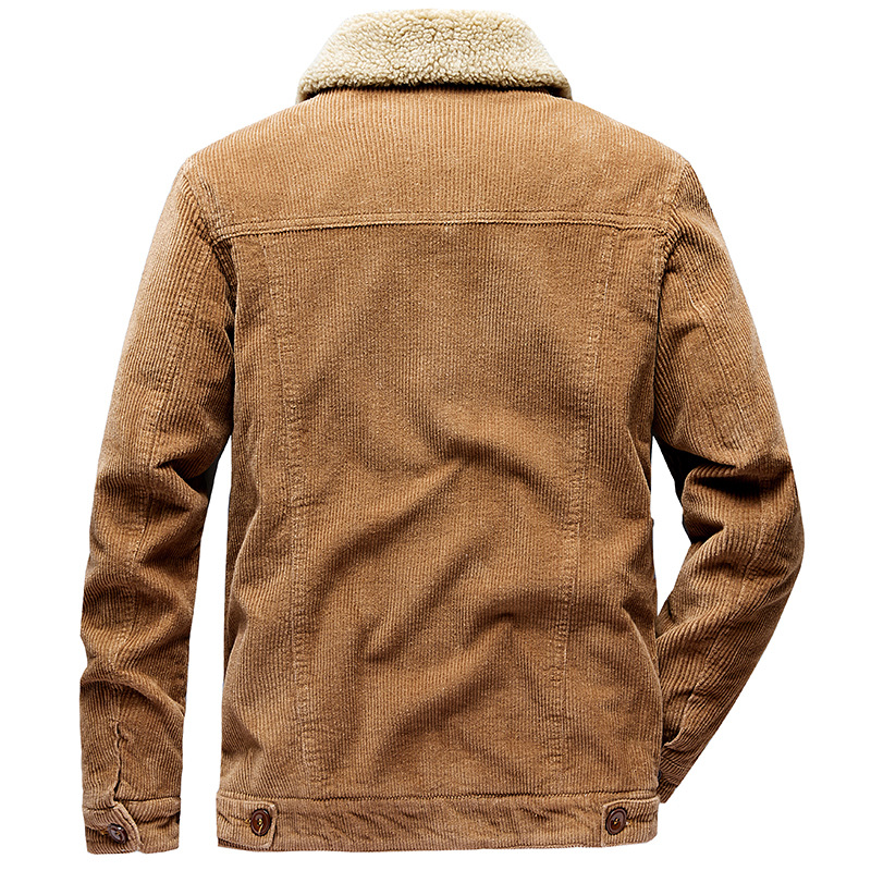 Sherpa Thick Corduroy Cargo Ja - огляд і ціна Sherpa Jacket Fleece