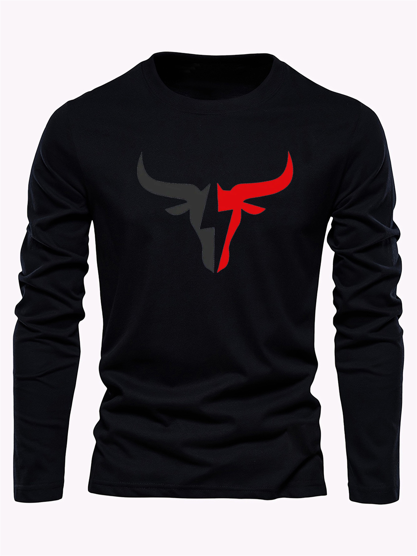 Simple Solid Color Men's Long  - огляд і ціна Men'S Fashion T Shirts