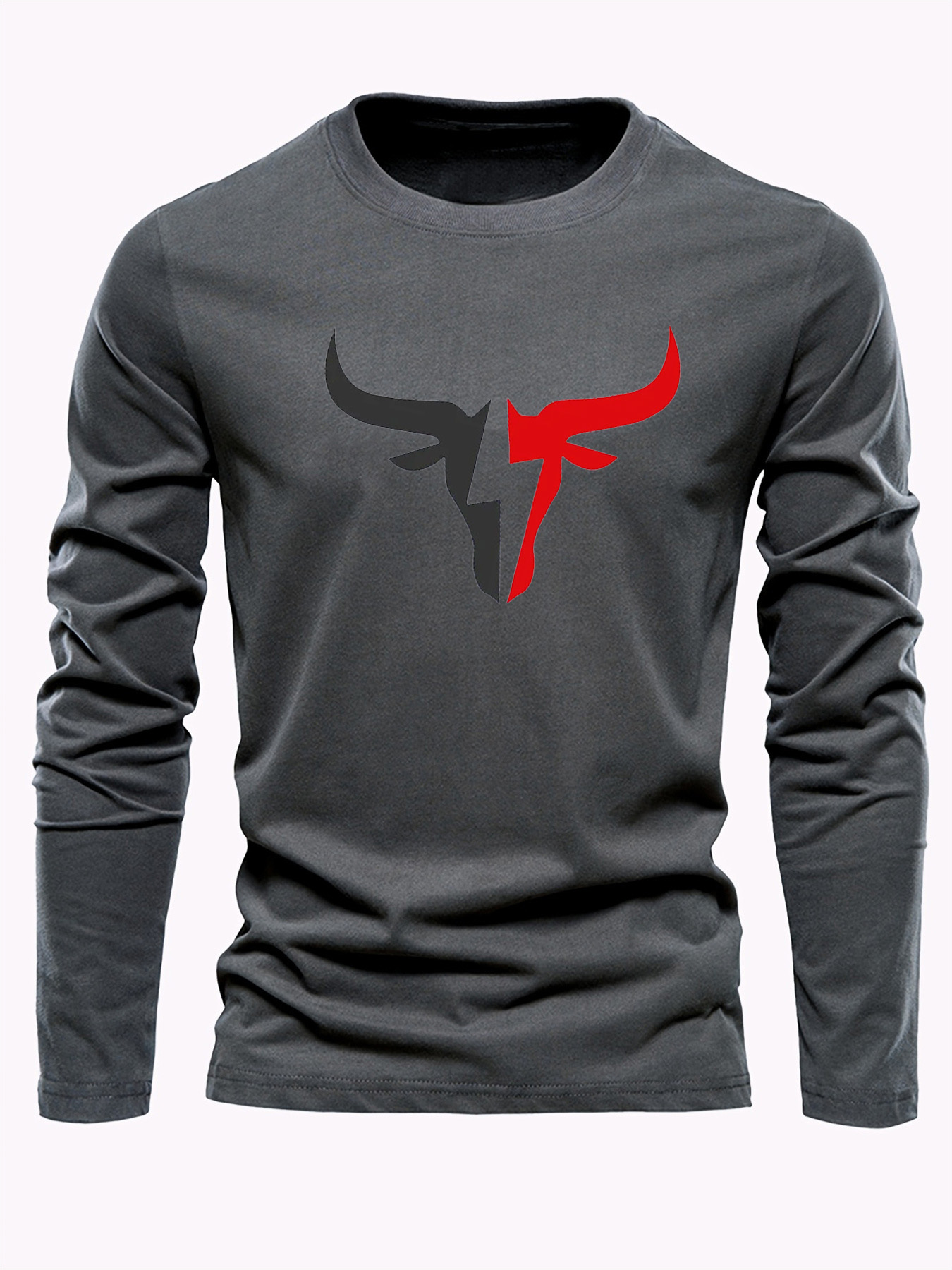Simple Solid Color Men's Long  - огляд і ціна Men'S Fashion T Shirts