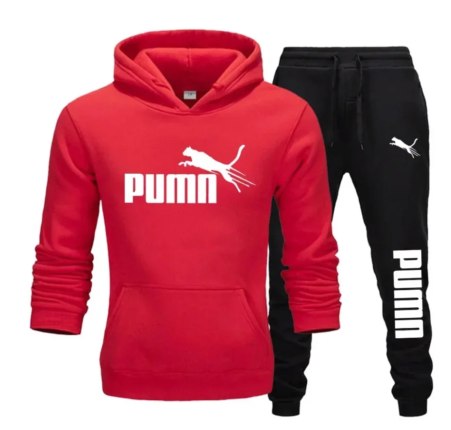 New men's hooded sweatshirt +  - огляд і ціна Men'S Fashion Trousers