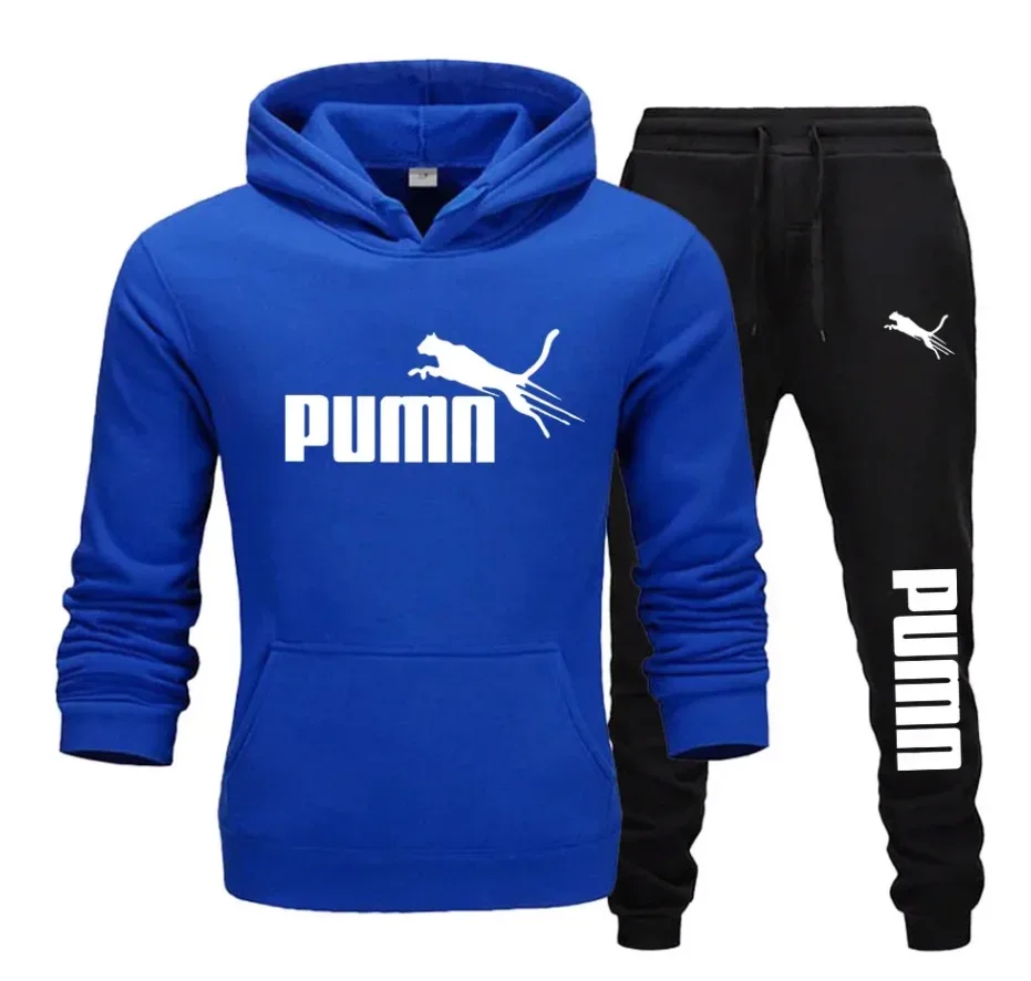 New men's hooded sweatshirt +  - огляд і ціна Men'S Fashion Trousers