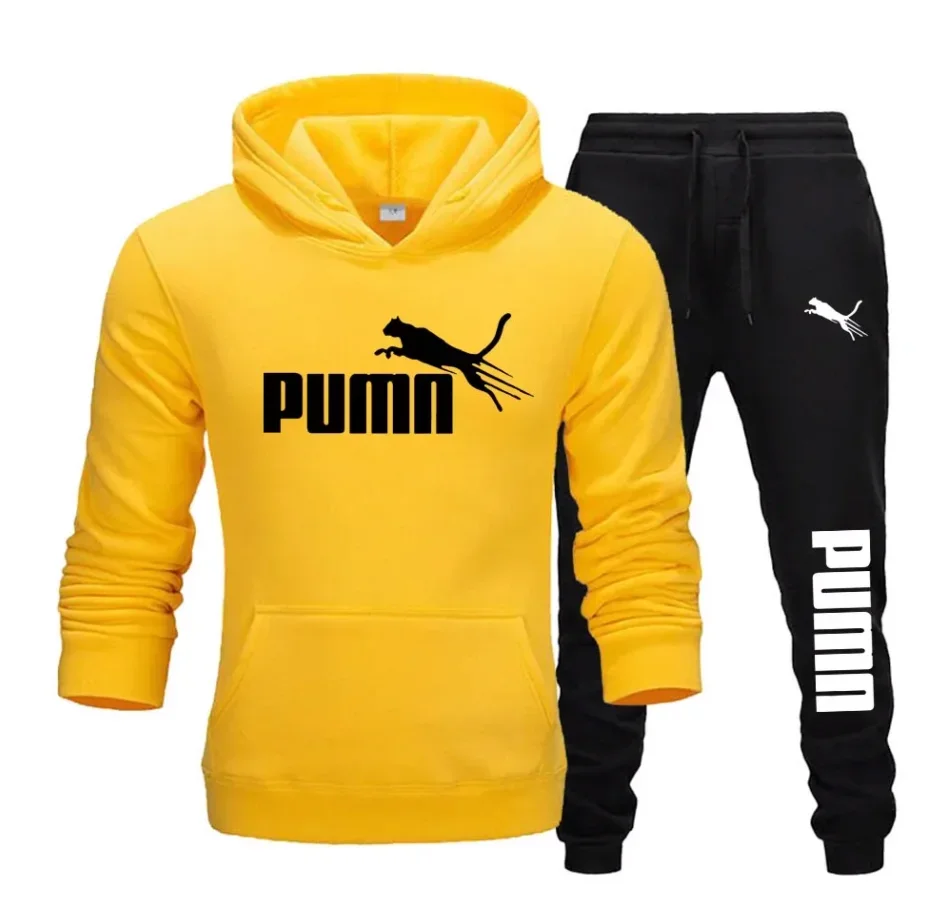 New men's hooded sweatshirt +  - огляд і ціна Men'S Fashion Trousers