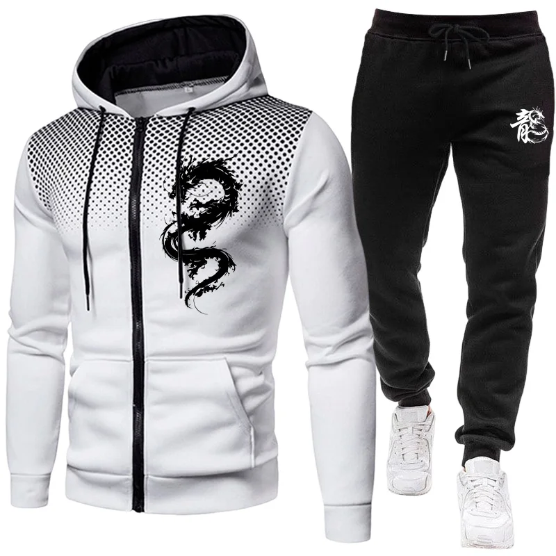 Men's Paris Dragon Pattern Fas - огляд і ціна Men'S Fashion Trousers