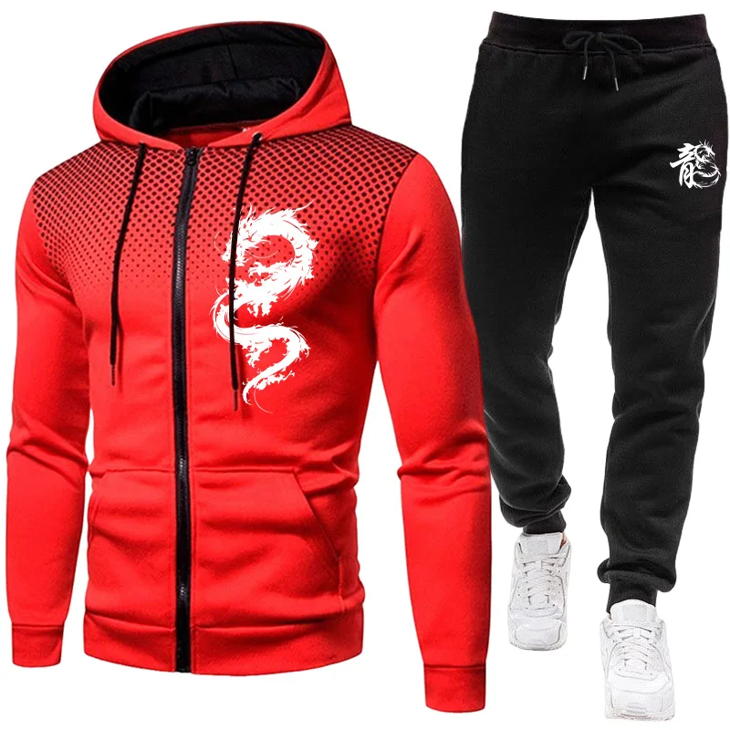 Men's Paris Dragon Pattern Fas - огляд і ціна Men'S Fashion Trousers