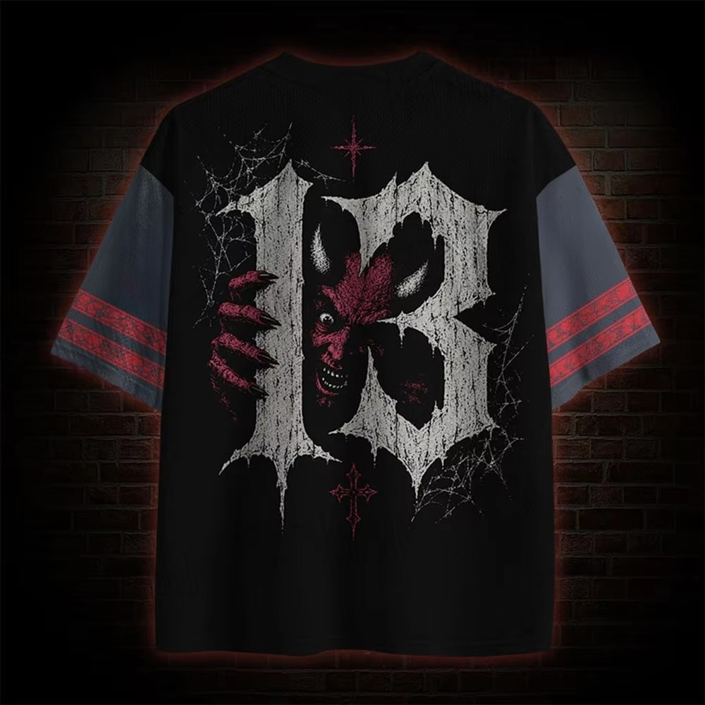 Dark Horror Series 3D Print Me - огляд і ціна Men'S Fashion V Neck T Shirts