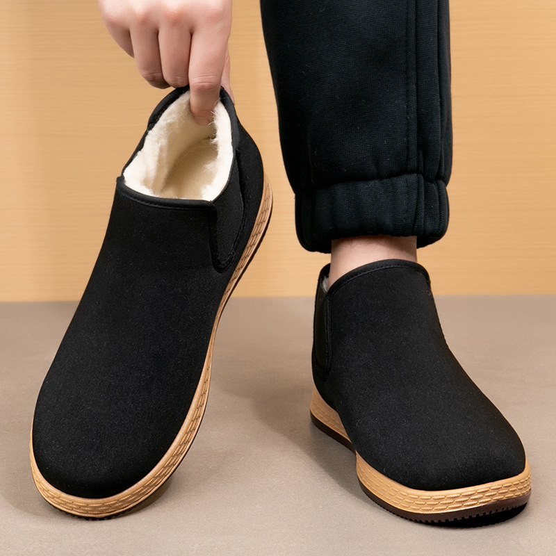 Men's Cotton Shoes Men's Winte - огляд і ціна Men Fashion Vintage