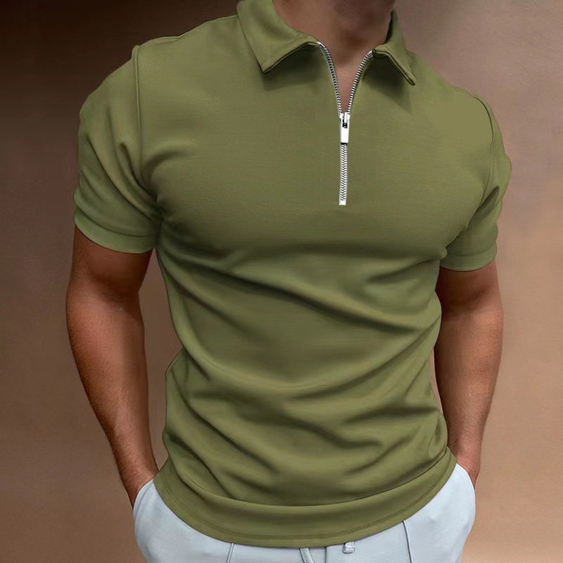 Summer Men's Quarter Zip Short - огляд і ціна Mens Fashion Quarter Zip