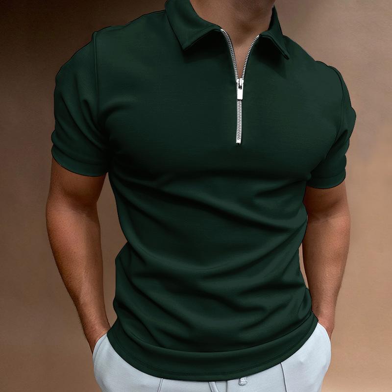 Summer Men's Quarter Zip Short - огляд і ціна Mens Fashion Quarter Zip