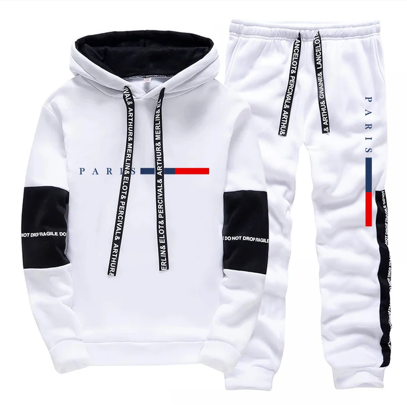 Men's Set/Hoodie/Pants Paris F - огляд і ціна Men'S Fashion Trousers