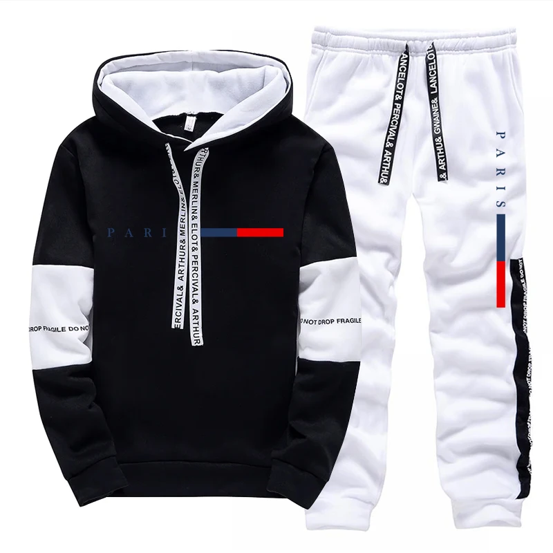 Men's Set/Hoodie/Pants Paris F - огляд і ціна Men'S Fashion Trousers