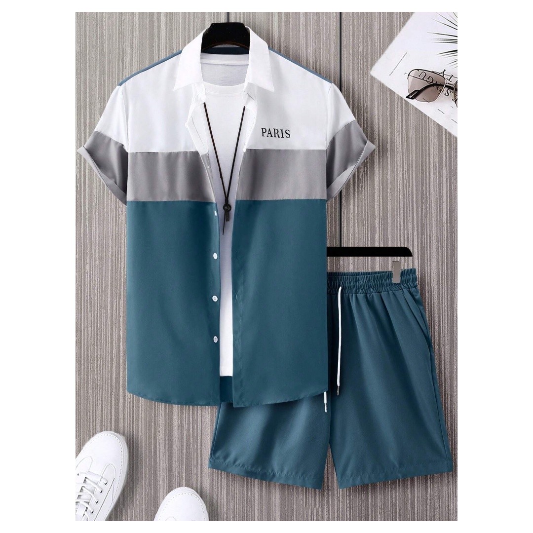 Men's Fashion Suit Blue And Wh - огляд і ціна Men'S Fashion Outfits