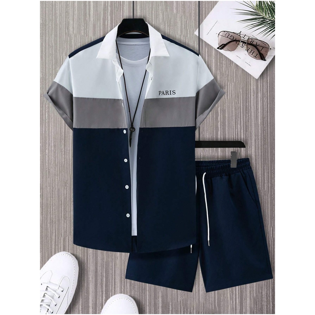 Men's Fashion Suit Blue And Wh - огляд і ціна Men'S Fashion Outfits