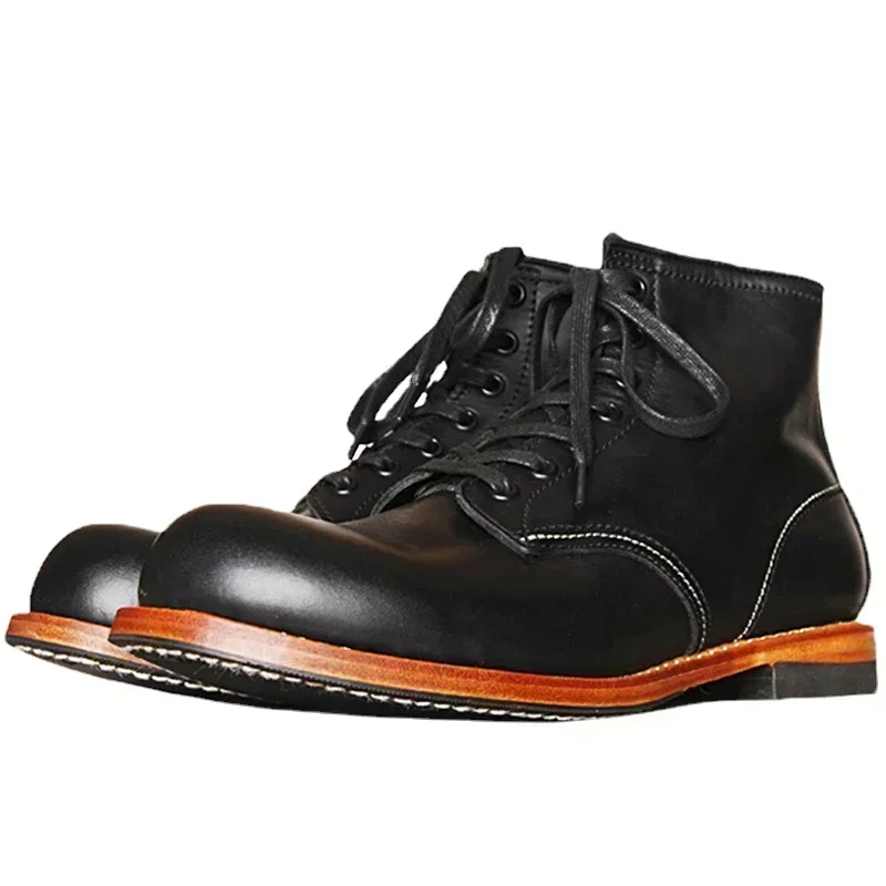 Vintage Men Goodyear-Welted Ge - огляд і ціна Men Fashion Vintage