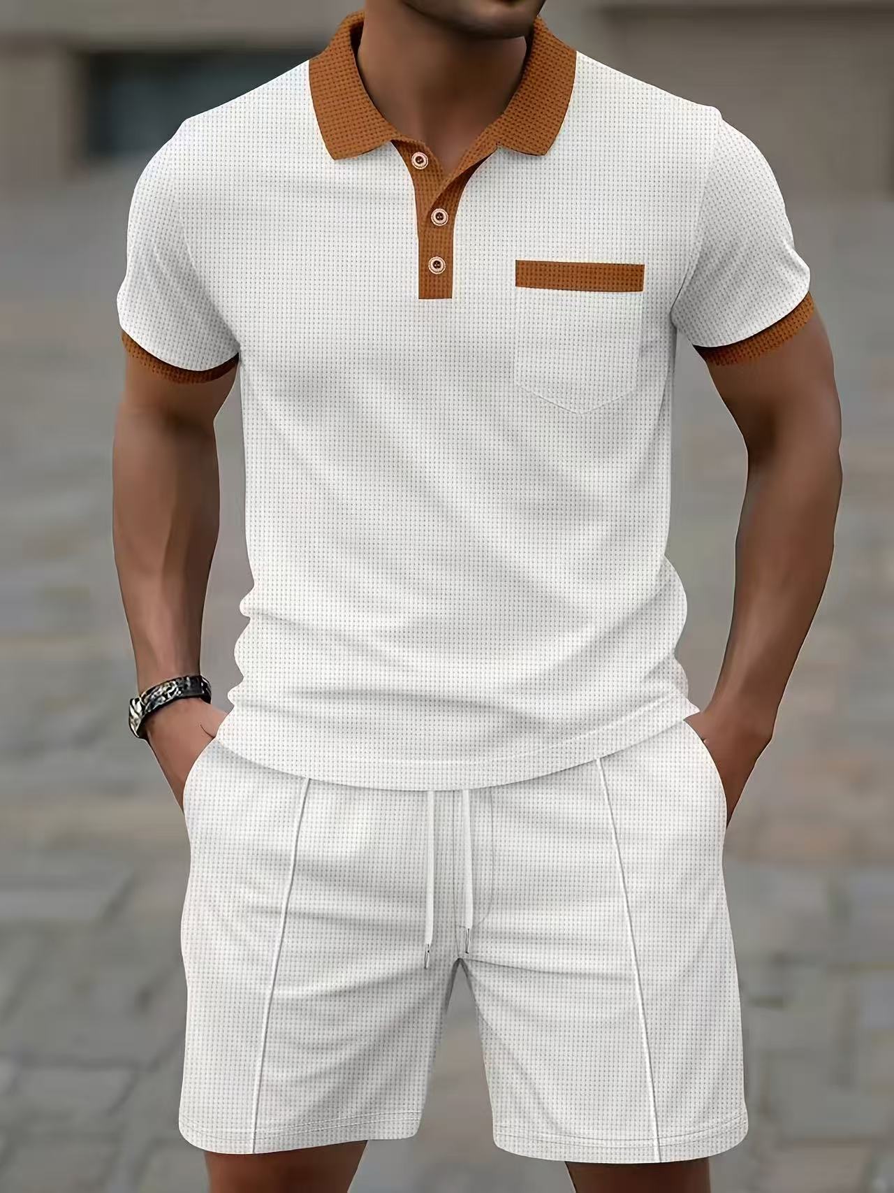 Bestselling men's summer short - огляд і ціна Men'S Fashion V Neck T Shirts
