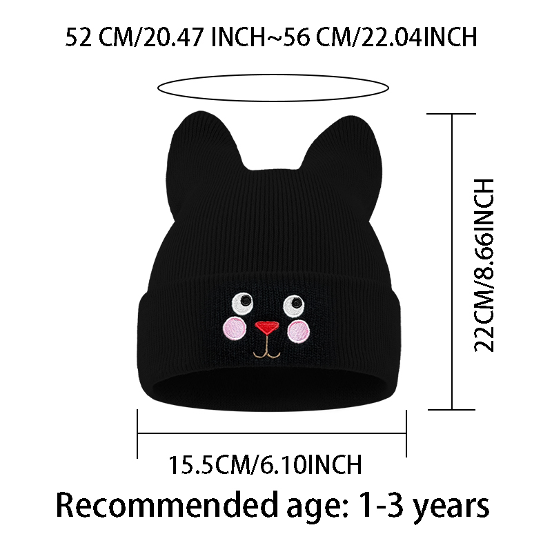 Soft Cat Ear Kids Beanie Cat F - огляд і ціна Beanie Winter Hat